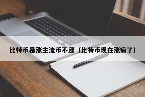 比特币暴涨主流币不涨(比特币现在涨疯了)
